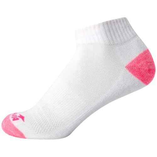 Avia Girls' Socks - 20 Pack Performance Cushion Quarter Cut Socks
