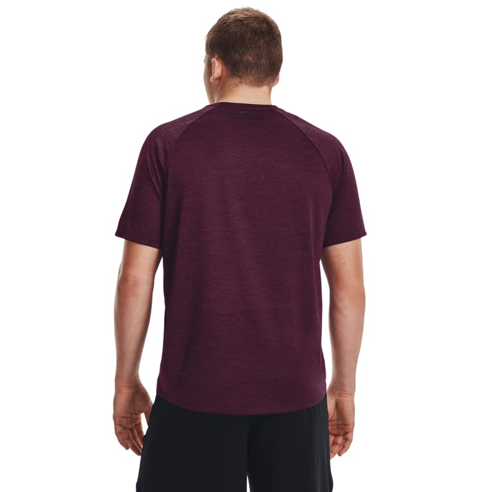 Under Armour Men's Tech 2.0 Short-Sleeve T-Shirt, (572) Purple Stone / / Black, Small