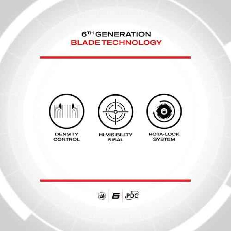 WINMAU Darts Blade 6 Professional Bristle Dartboard with Official Tournament Specifications | Endorsed by The PDC