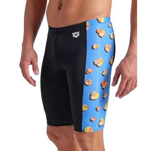 ARENA Men's Performance Ducks Swim Jammer Athletic Swimwear Professional Training Suit