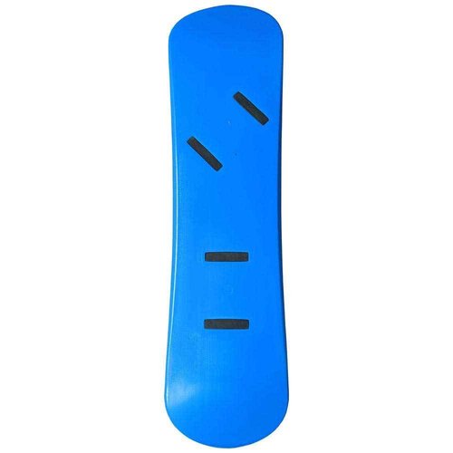 Grizzly Snow Deluxe 120cm Kid's Beginner Freeride Snowboard, Blue
