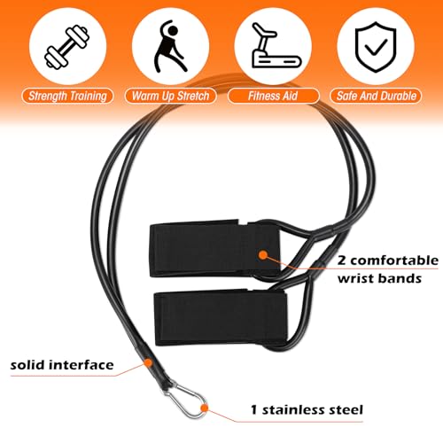 Zomiboo Baseball Bands Sports Resistance Exercise Bands Arm Strength Training Softball Baseball Pitching Training Bands Workout Equipment for Youth Adult Baseball Training (20 Lbs)