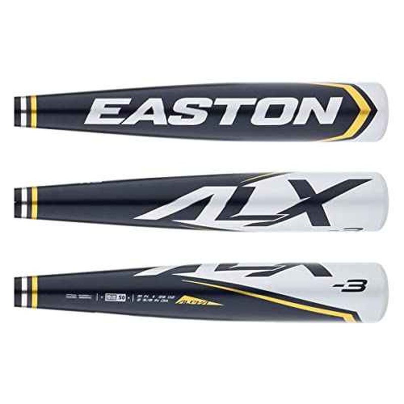 Easton | Alpha ALX Baseball Bat | BBCOR | -3 Drop | 1 Pc. Aluminum