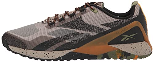 Reebok TR x Nano X1 Adventure Cross Trainer Running Shoes for Men, National Geographic/Light Sand/Core Black/Radiant Ochre, 14