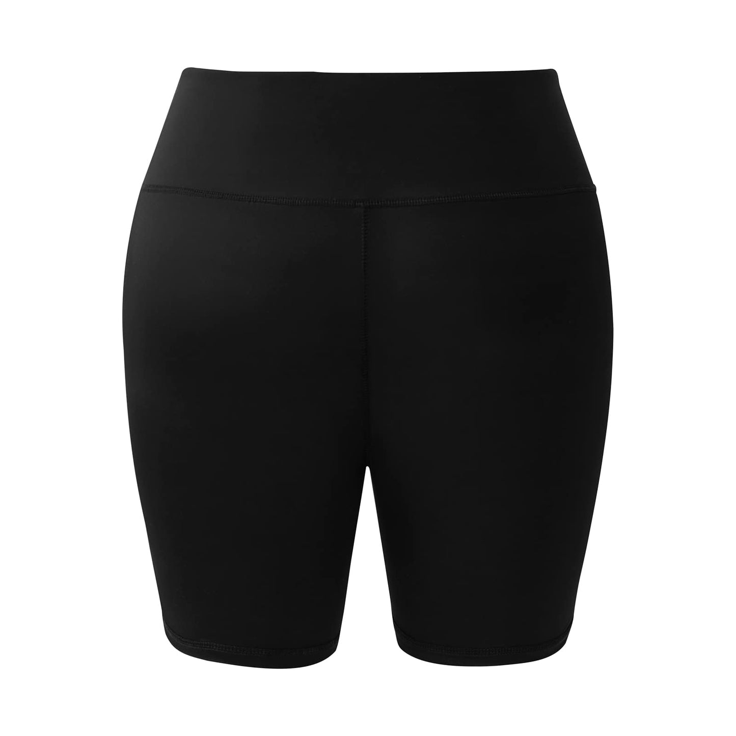 Honwenle Women's Plus Size Yoga Shorts High Waist Workout Biker Volleyball Athletic Running Exercise Sports Gym Stretch Tummy Control Stretchy Shorts with Two Side Pockets Black 2X 3X 4X 5X