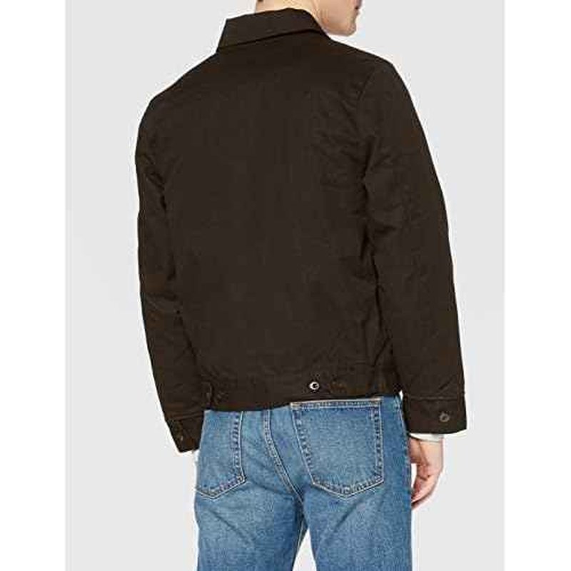 Dickies Mens Full Zip Thermal Lined Fleece Hoodie