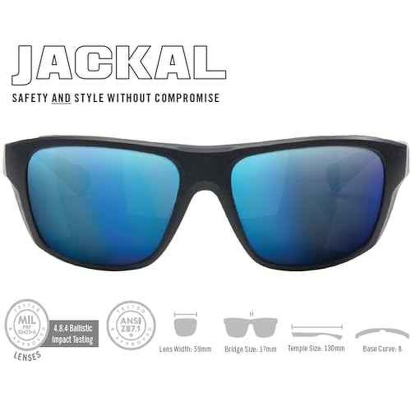 Vortex Optics Jackal Sunglasses | UV Protection, Polarized, Ballistic Rated | Unlimited, Unconditional Warranty