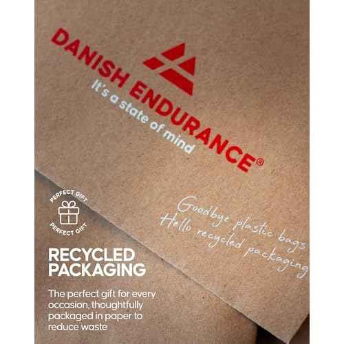 DANISH ENDURANCE Merino Wool Beanie for Men & Women, Warm Knitted Winter Hat