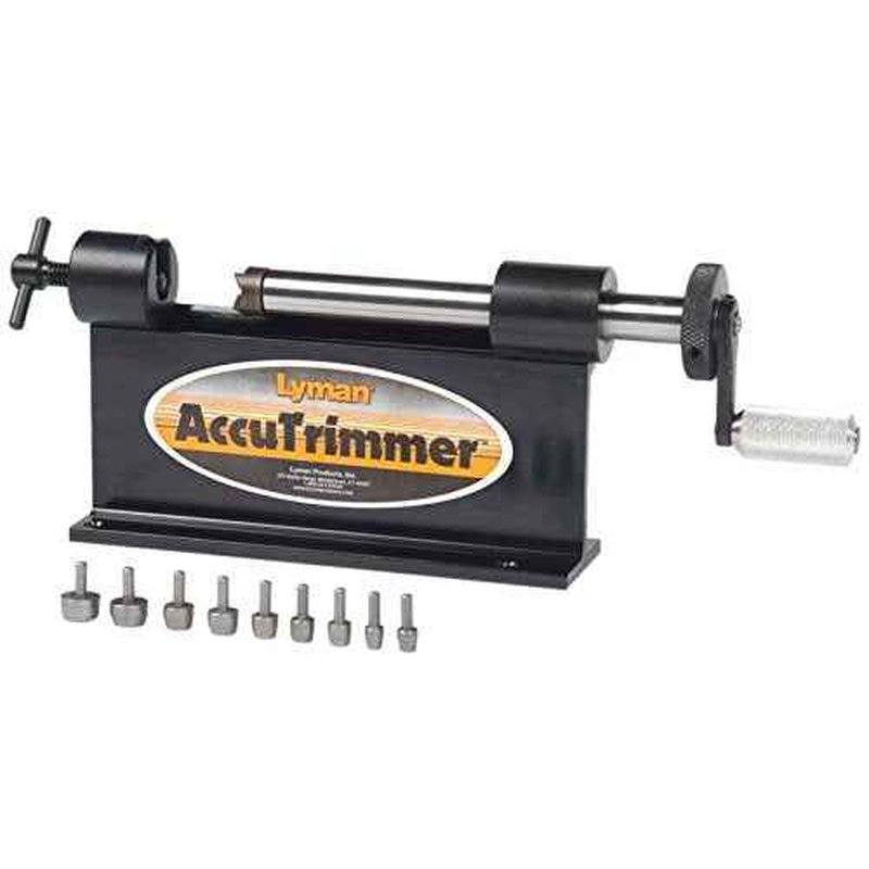Lyman 7862210 Accutrimmer with 9 Pilot Multi Pack