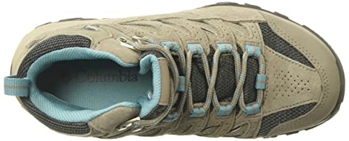 Columbia womens Crestwood Mid Waterproof Boot Hiking Shoe, New Olive, 7 US