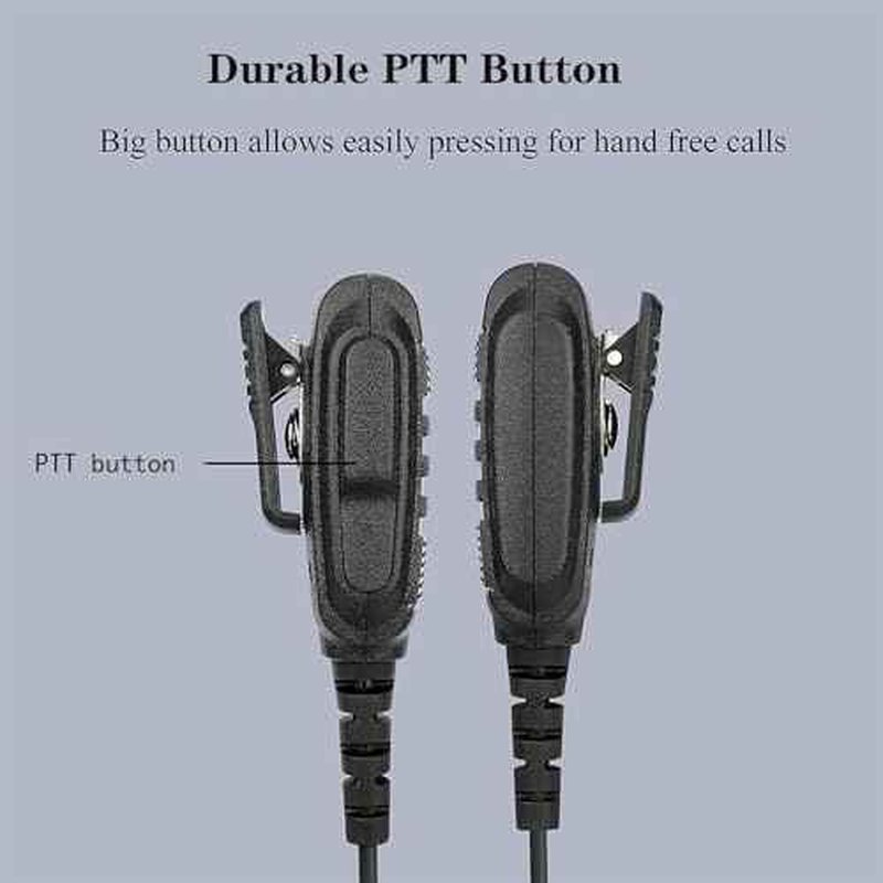 Retevis IP54 Waterproof Shoulder Speaker Mic,Compatible with Retevis RT22 RT68 H-777 RT21 RT86 RB29 RT19 RT15 NR10 RB68 RB89 BAOFENG UV-5R BF-F8HP 5RM 888S Kenwood SAMCOM pxton Walkie Talkie (10 Pack)