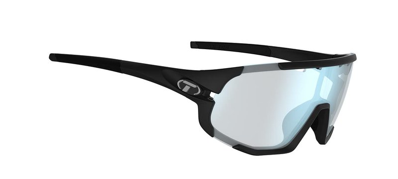 Tifosi Sledge Cycling Sunglasses (Matte Black (Clarion Blue Fototec Lens))