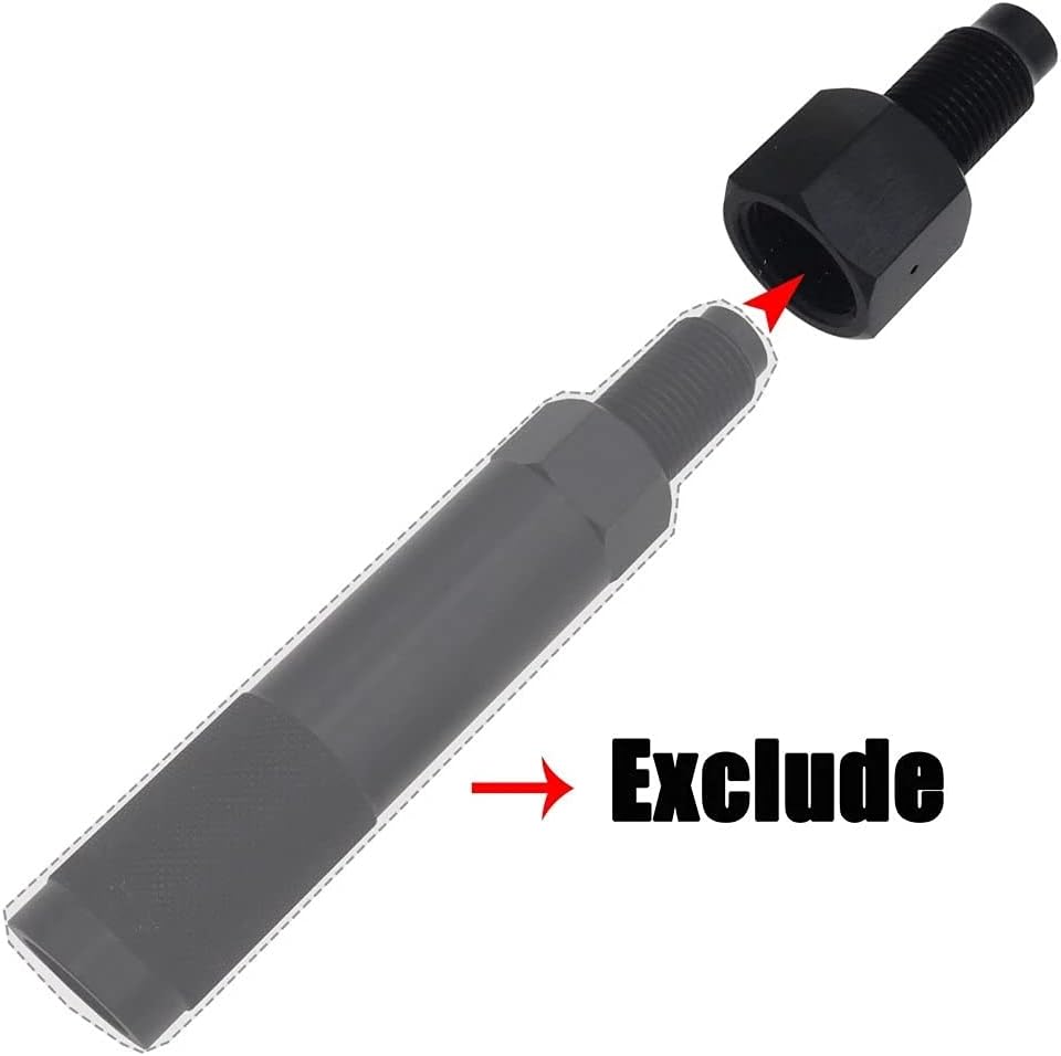 Paintball PCP CO2 Tank Adapter - 88g Cartridge Threaded Connector