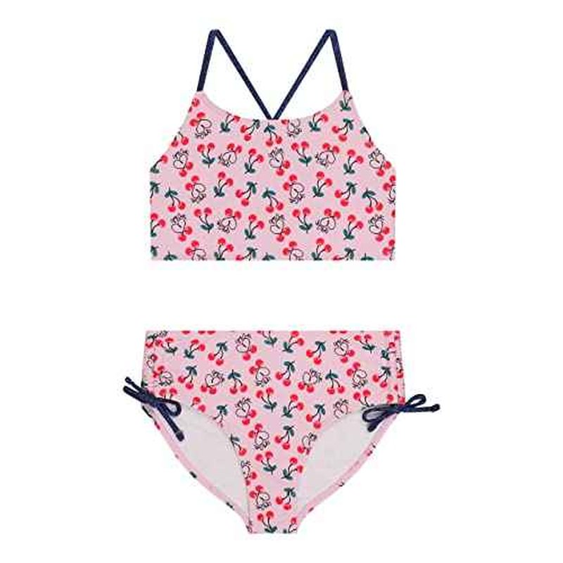 Juicy Couture Girls 4 Pack Two Piece Bikini Swimsuit Set, Kids Bathing Suit Swimwear Bikinis Tie Dye, Ombre, Metallic