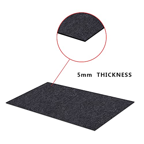 Under the Fitness Equipment Mat,5mm Thick,Protective Flooring,Treadmills Mats,Exercise Mat,Suitable for Protection Mats for Most of Fitness Equipment (Fitness Equipment Mats:36inches x 40")