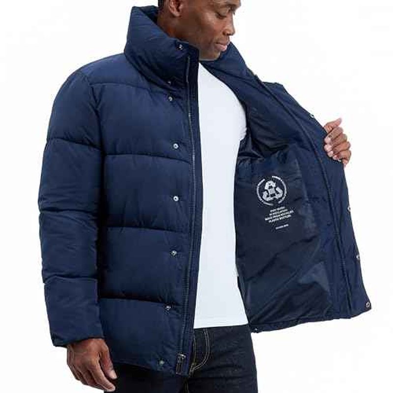 Michael Kors mens Heavyweight Puffer Jacket, Cold Weather Puffer, Winter Jackets for Men