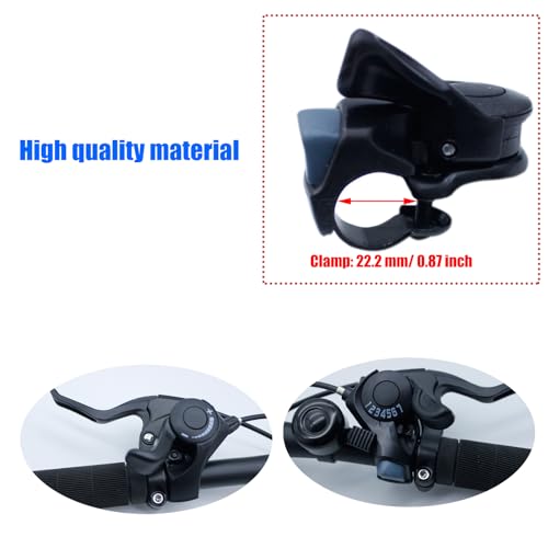 Bike Speed Shifter,3X7 Thumb Gear Shifters, One Pair TX-30 Lever and Set,Shift Lever,Transmission Bike Gear Shifter Accessories Outdoor Mountain Bicycle for Road Bike City Bike Mountain Bike