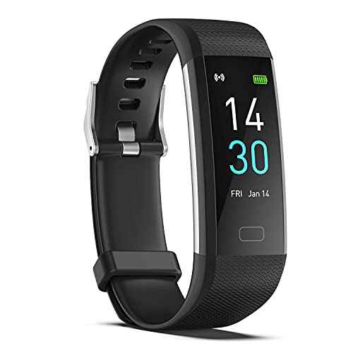 Fitness Tracker with Step/Distance/Calories Counter, Activity Tracker with Heart Rate Monitor, Slim Style Watch IP68 Waterproof, Sleep Monitor Tracker, Pedometer Watch for Women Men