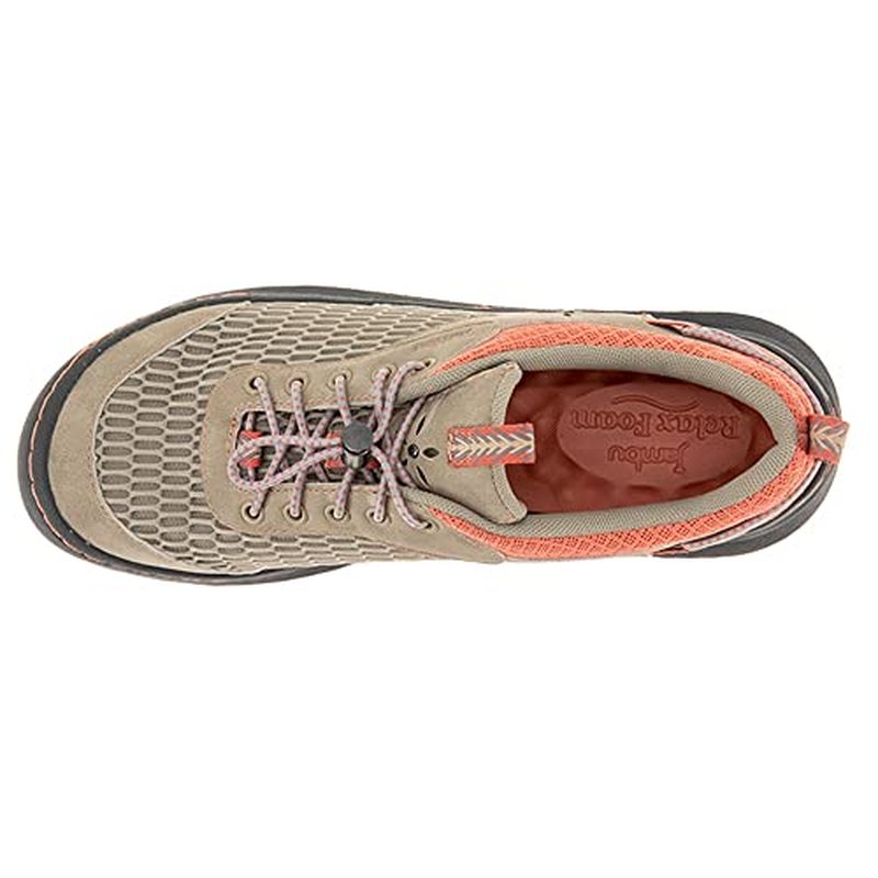 Jambu Sunset Eco Vegan Water Ready Light Taupe/Coral 8.5 B (M)
