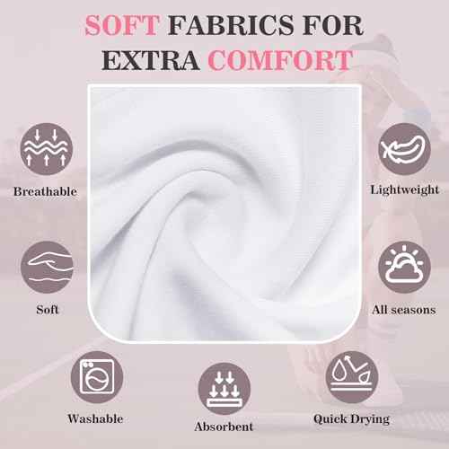 8 Pack Headbands for Women, Elastic Soft Hair Bands Non Slip Women's Fashion Headbands for Daily Workout Yoga Running