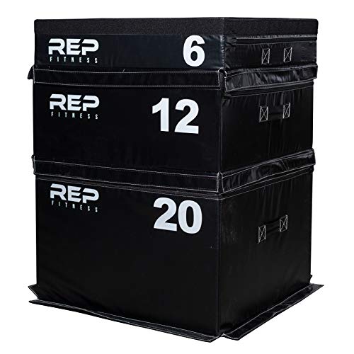 Rep Foam Soft Plyo Boxes - 6 inch, 12 inch, and 20 inch Combo Set