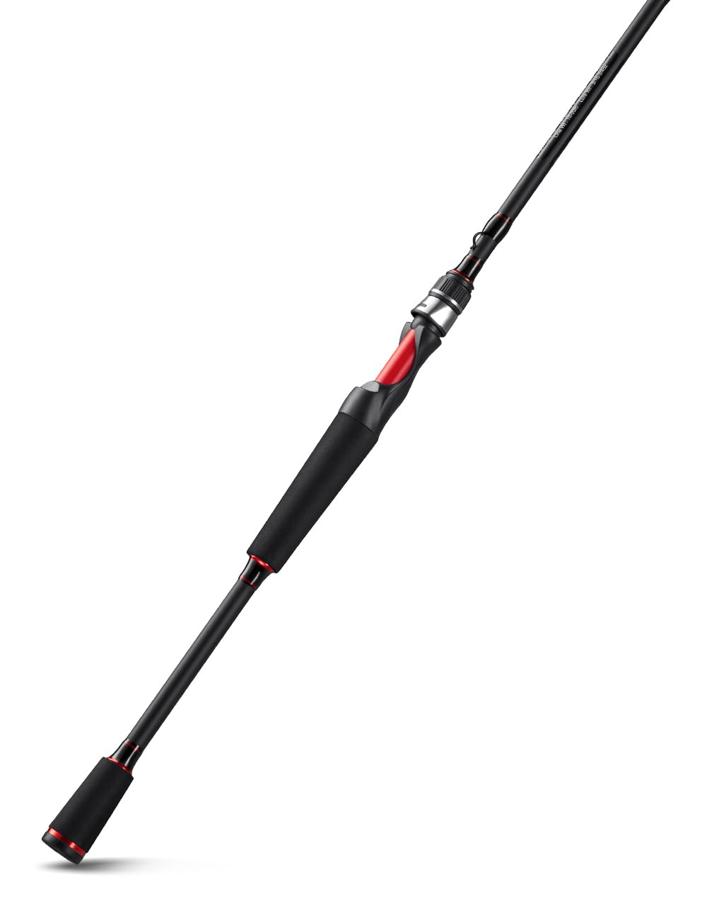 Piscifun Torrent Spinning Rod Portable Two Piece Casting Rod Durable Lightweight Sensitive Baitcasting Fishing Rod (6'6",M-F)