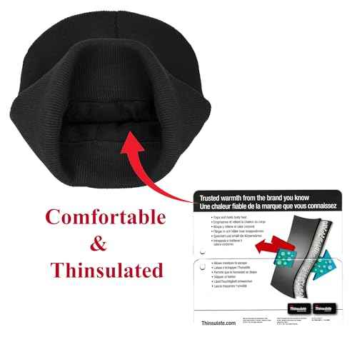 3M Thinsulate Women Men Unisex Knitted Thermal Winter Cap Casual Beanies