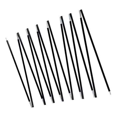 Aluminum Tent Poles Replacement, Fits Both Female and Male Ends, Lightweight Tent Pole Repair Kit, 7001 Aluminum Alloy T6 Heated