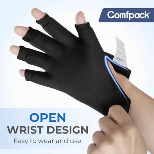 Hand Ice Pack Cooling Ice Glove for Pain Relief, Reusable Gel Finger Ice Pack Sleeve, Hot Cold Therapy Hand Wrist Ice Pack Wrap for Arthritis, Tendinitis, Carpal Tunnel