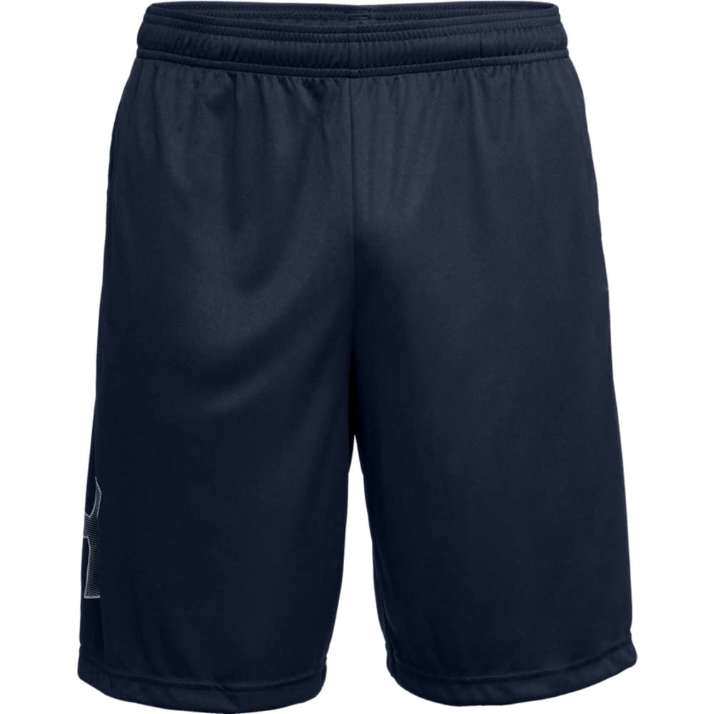 Under Armour Men's Tech Graphic 10" Shorts, Academy Blue (409)/Steel, 3X-Large Tall