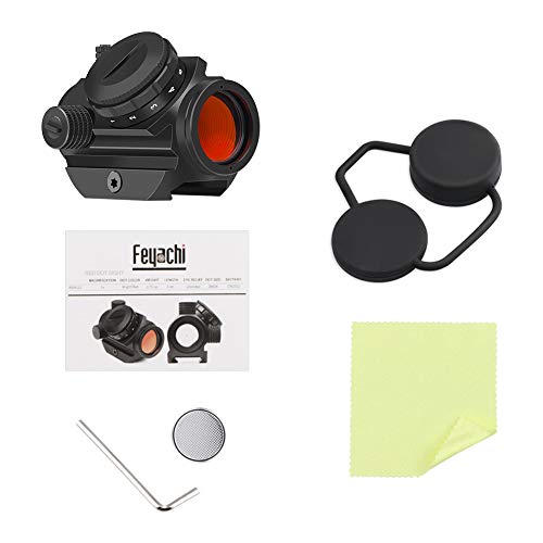 Feyachi RDS-22 Red Dot Sight - 2 MOA Compact Red Dot Scope 1 x 22mm