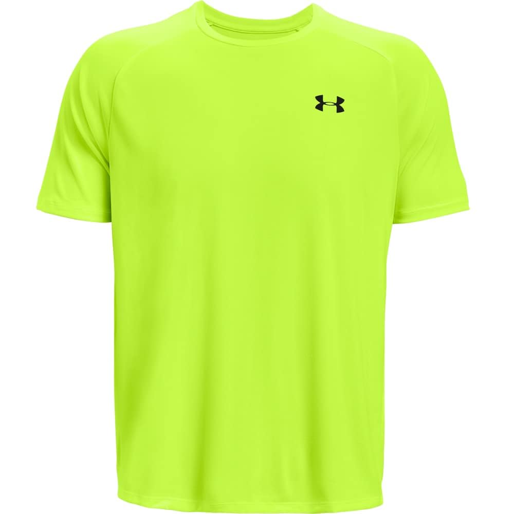 Under Armour Men's Tech 2.0 Short-Sleeve T-Shirt , High-Vis Yellow (731)/Black, 3X-Large