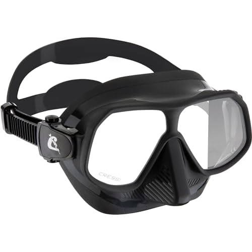 Cressi Lightweight Frameless Mask for Spearfishing, Freediving, and Snorkeling- Flexible and Sturdy- Rombo: Designed in Italy