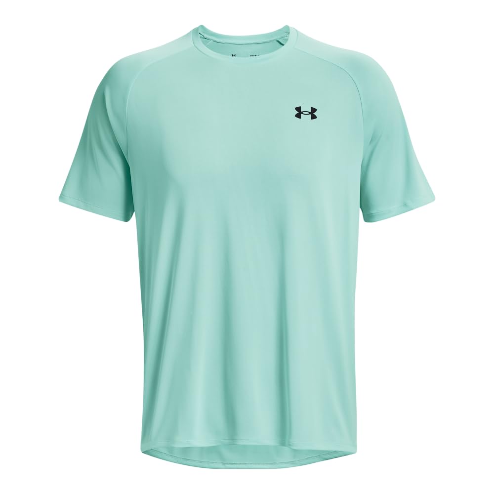 Under Armour Men's Tech 2.0 Short-Sleeve T-Shirt, (362) Neo Turquoise / / Black, Small
