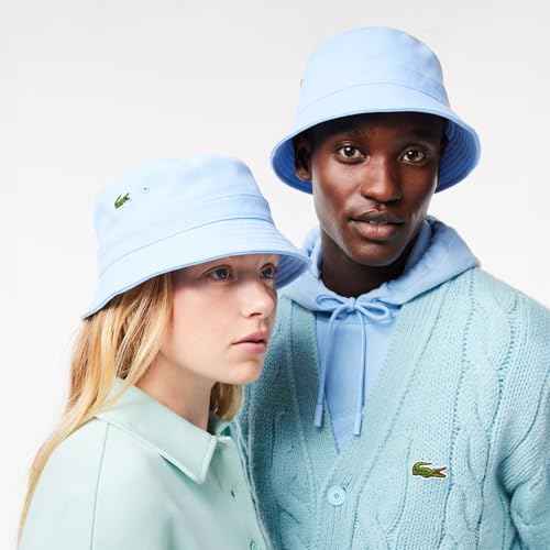 Lacoste Unisex-Adult Solid Little Croc Bucket Hat