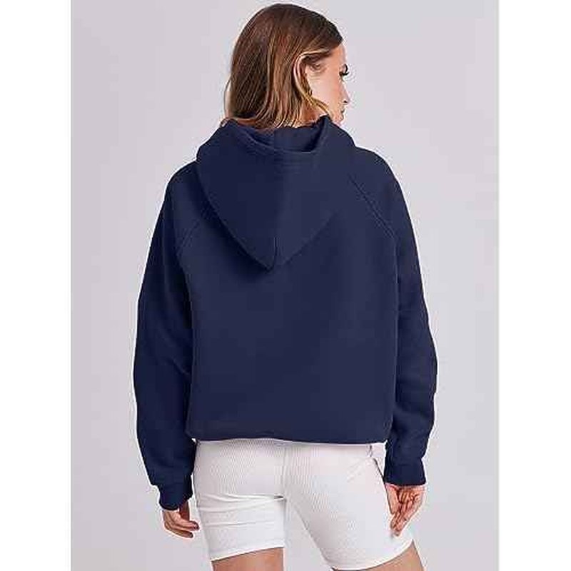 ANRABESS Women Hoodies Oversized Fleece Long Sleeve Comfy Casual Basic Pullover Sweatshirts 2025 Fall Outfits Y2K Clothes