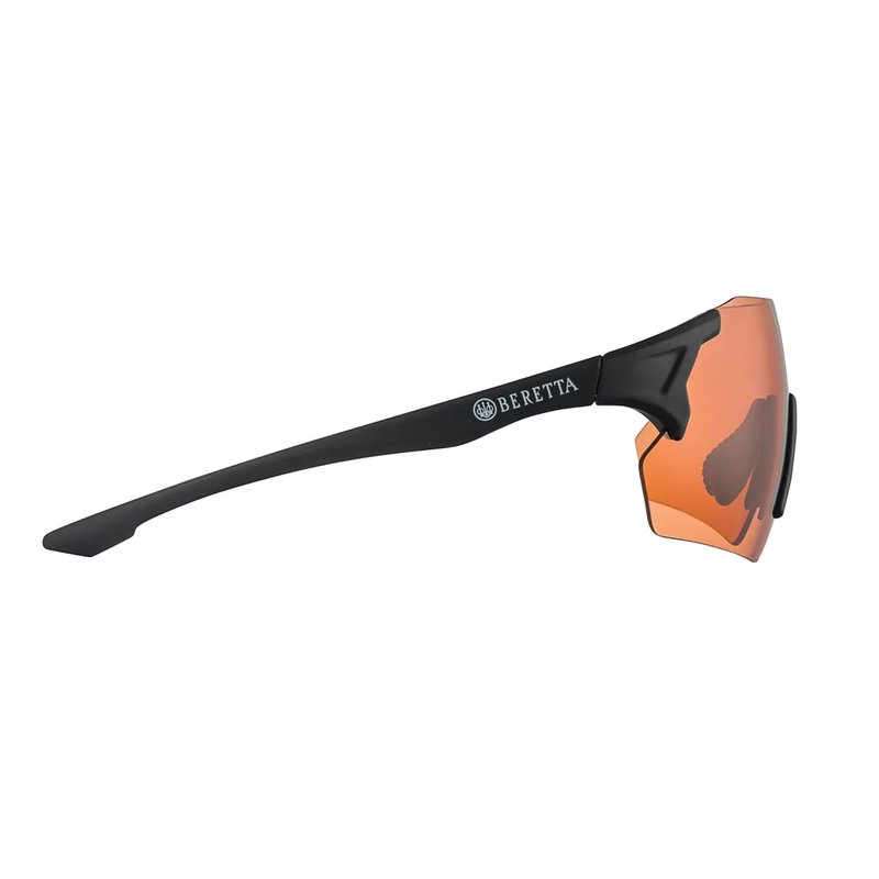 Beretta Unisex Protective Shooting Safety Plastic Frame Challenge EVO Glasses for Eye Protection - Orange