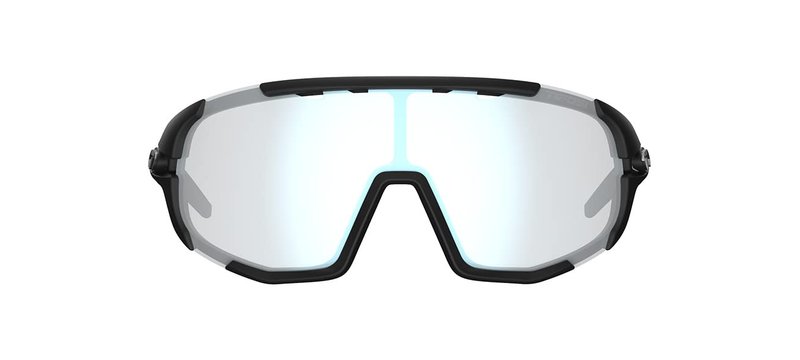 Tifosi Sledge Cycling Sunglasses (Matte Black (Clarion Blue Fototec Lens))