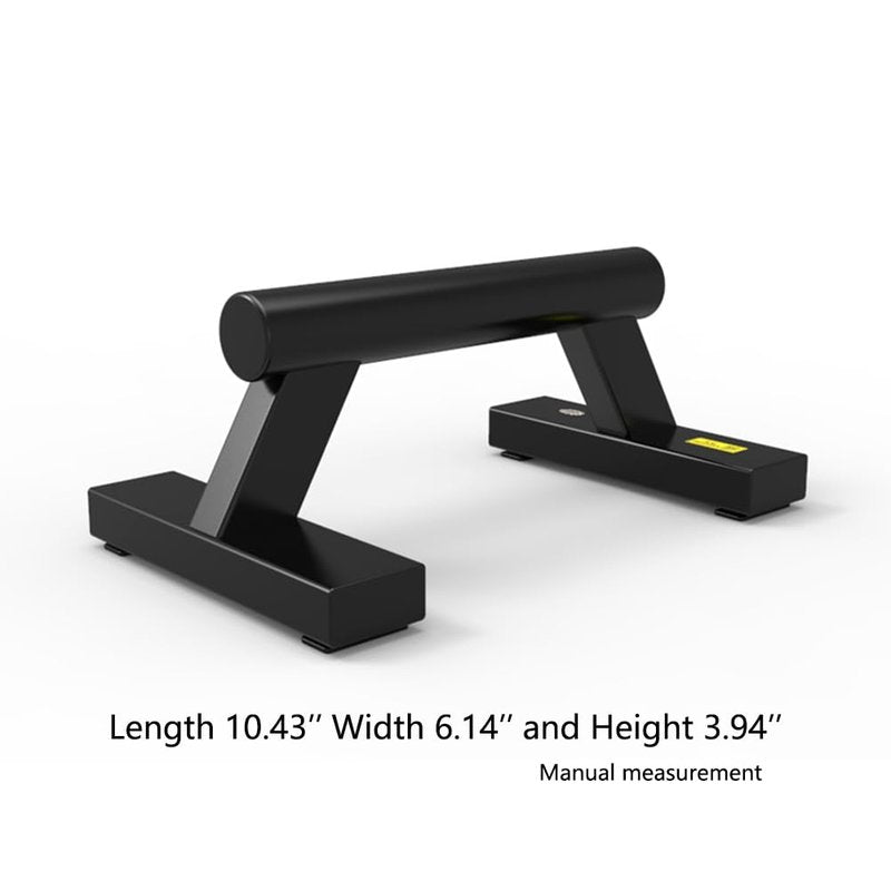 juperbsky Push Up Stands Bars Parallettes Set for Workout Exercise, 12" x 7"x 5.5" Black