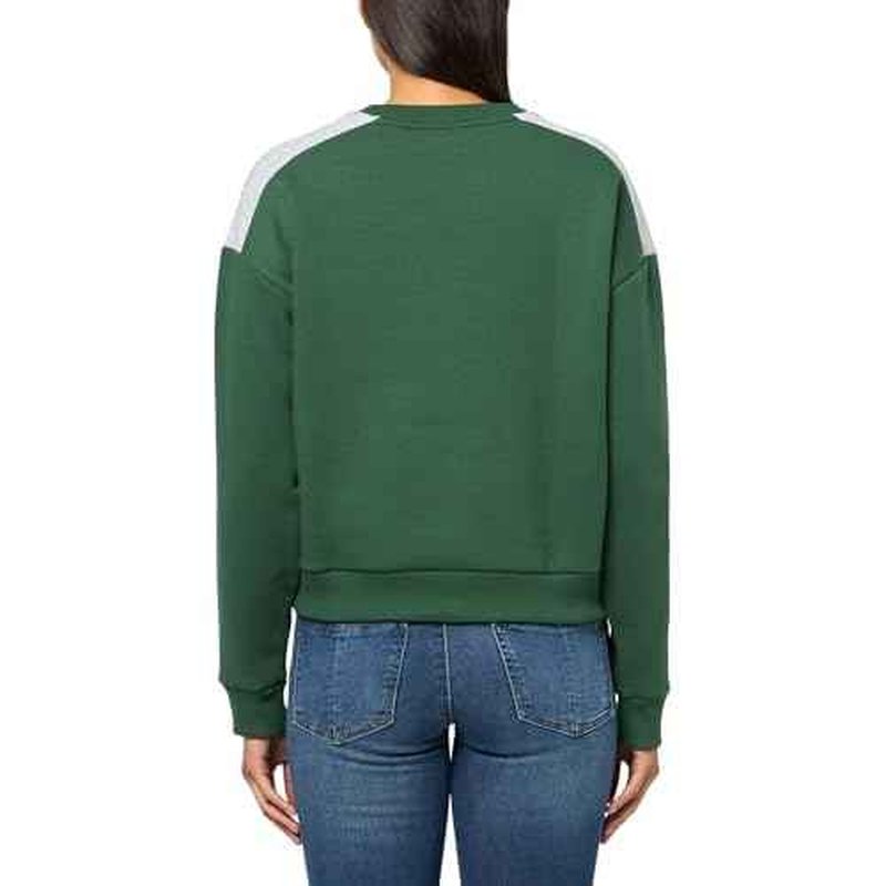 Lacoste Women's Brushed Fleece Crew Neck Sweatshirt