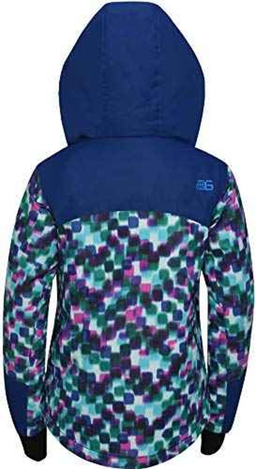 Arctix Kids Suncatcher Insulated Winter Jacket, Royal Blue/Bluebird Dots, Large