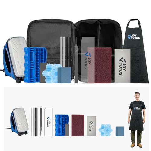 JOYTUTUS Ski & Snowboard Tuning Kit with Wax, Standard & Advance & Professional Kit with Wax Iron