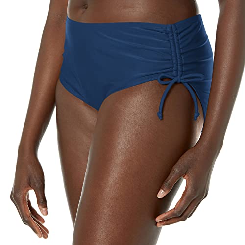 Catalina Women’s Side-Tie Bikini Swim Bottoms, Navy, Small