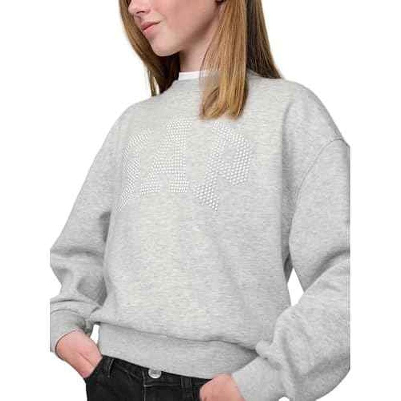 GAP girls Logo Crew Sweatshirt