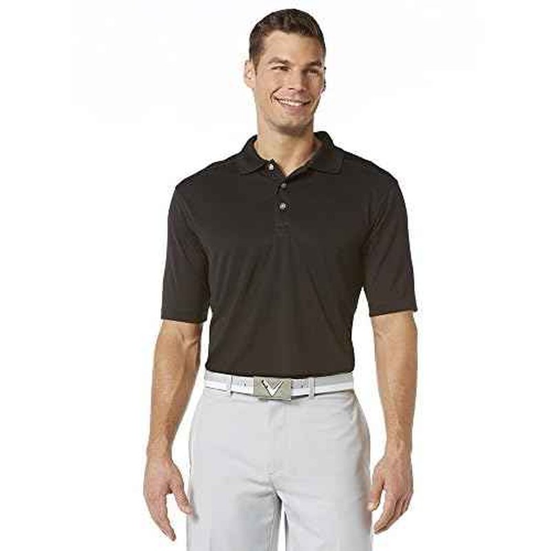 Callaway Men's Short Sleeve Core Performance Golf Polo Shirt with Sun Protection