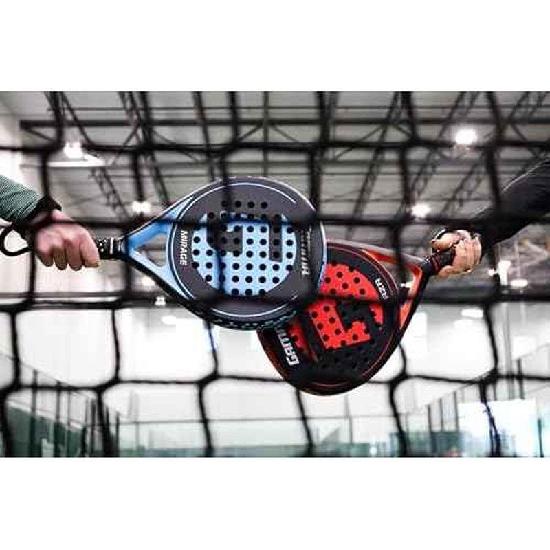 GAMMA RZR Padel Racket ? Teardrop Shape for Power & Control, Microbead Texture for Precision & Spin, Lightweight, Durable Racquet for Beginner to Intermediate Players