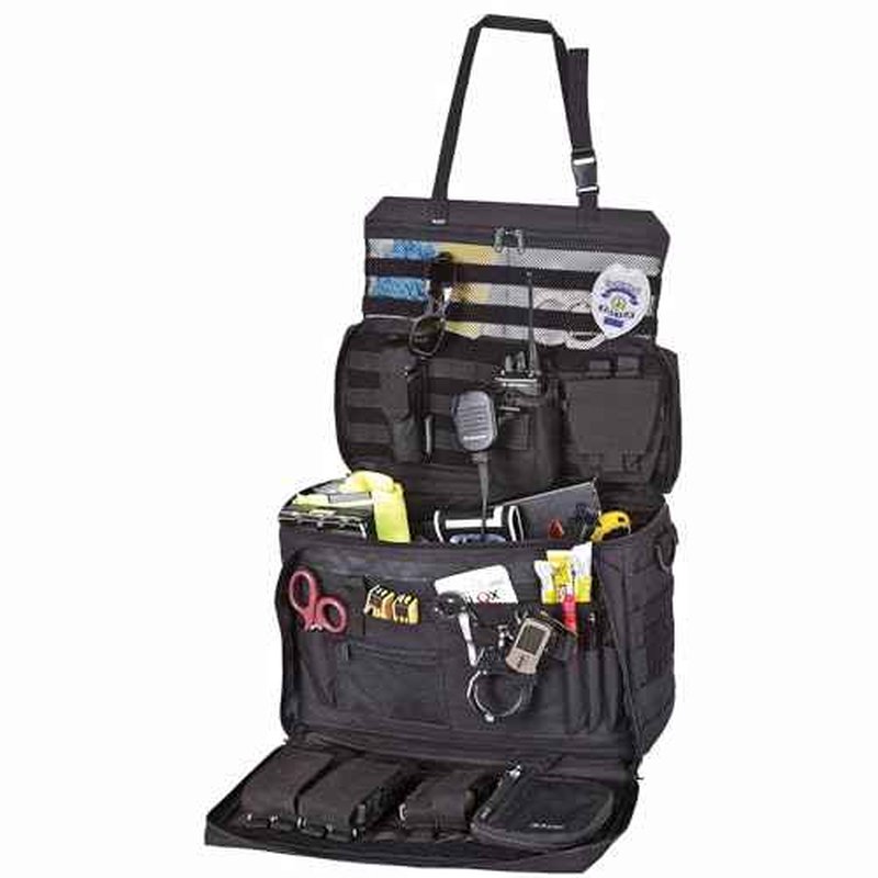 5.11 Tactical Wingman Patrol Bag ? Police Gear Car Seat Organizer for Law Enforcement, Black, Style 56045ABR