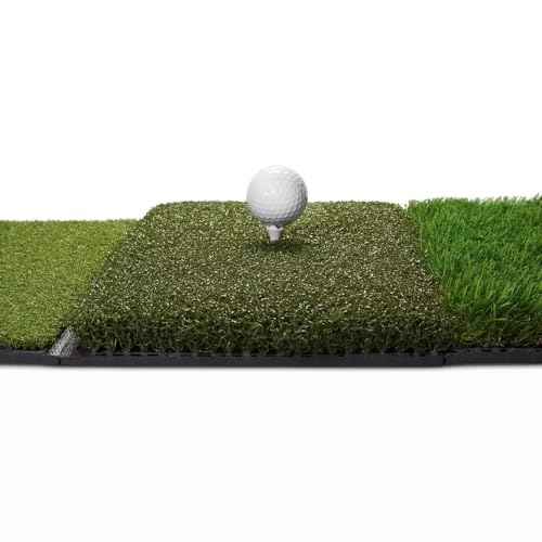 SKLZ Pure Practice Golf Mat Training Aid for Backyard Driving and Chipping