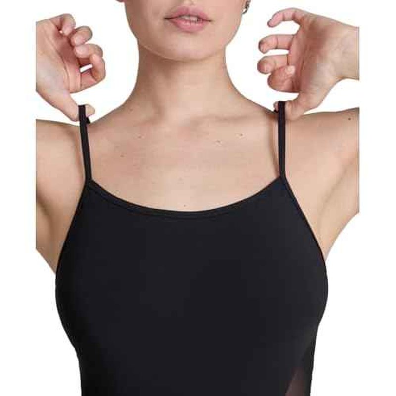ARENA Womens Feel Women's Mesh Panels Closed Back Swimsuit