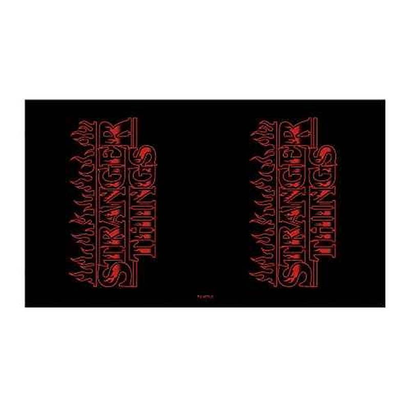Netflix Stranger Things Stranger Flame Logo 17 oz Stainless Steel Bottle, Multicolor
